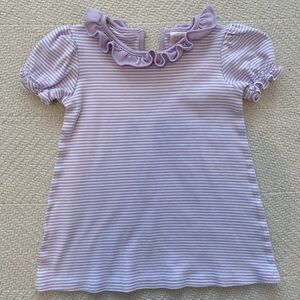 Stitchy Fish Purple Striped Dress